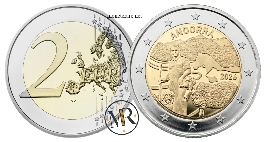 2 Euro Commemorativi Andorra 2026 – Transumanza