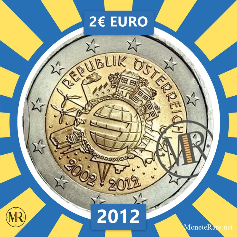 2€ Euro 2012 Austria 2€ Euro 2012 Austria (foto moneta)