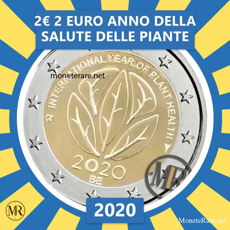 2€ 2 Euro Anno della Salute delle Piante 2020 Belgio 2€ 2 Euro Anno della Salute delle Piante 2020 Belgio (foto moneta)