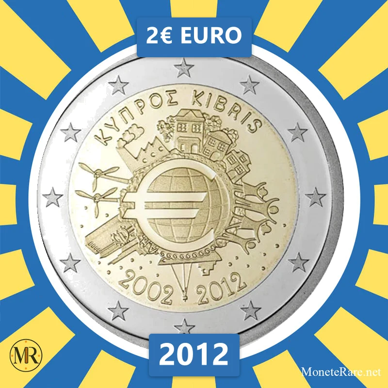2€ EURO 2012 Cipro (foto moneta)