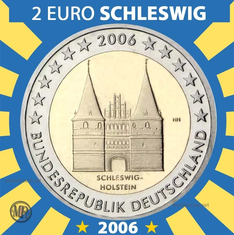 2€ Schleswig 2006 Estonia 2€ Schleswig 2006 Estonia (foto moneta)