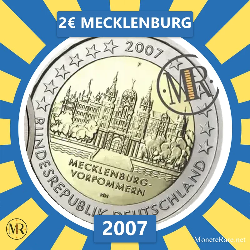 2€ Mecklenburg 2007 Estonia 2€ Mecklenburg 2007 Estonia (foto moneta)