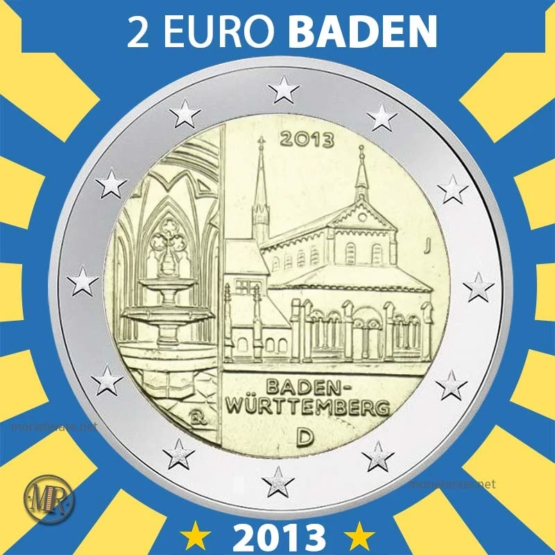 2€ Baden 2013 Estonia (foto moneta)