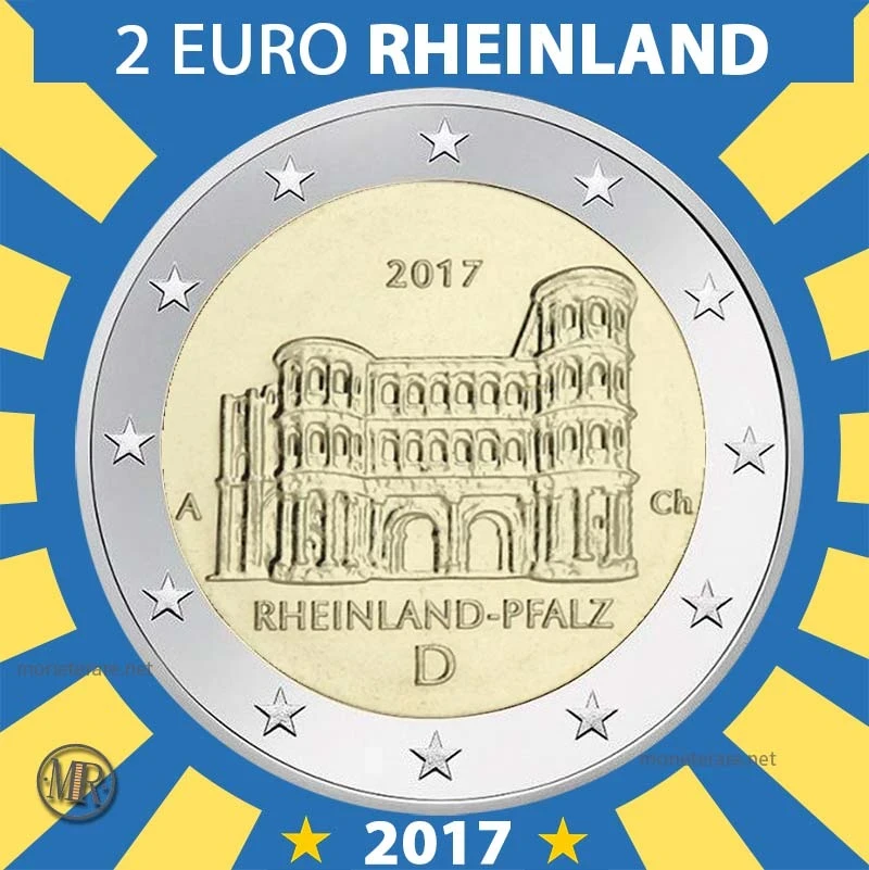 2€ Rheinland 2017 Estonia 2€ Rheinland 2017 Estonia (foto moneta)