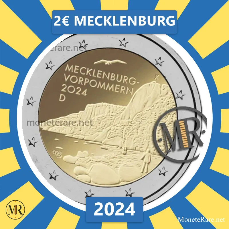 2€ Mecklenburg 2024 Estonia 2€ Mecklenburg 2024 Estonia (foto moneta)