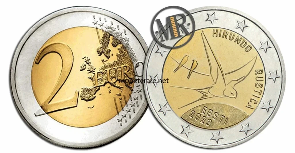 2 Euro Commemorativi Estonia 2023 – La Rondine