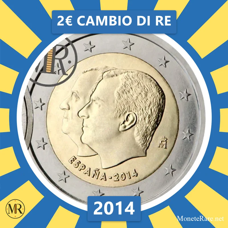 2€ Cambio di Re 2014 Estonia (foto moneta)