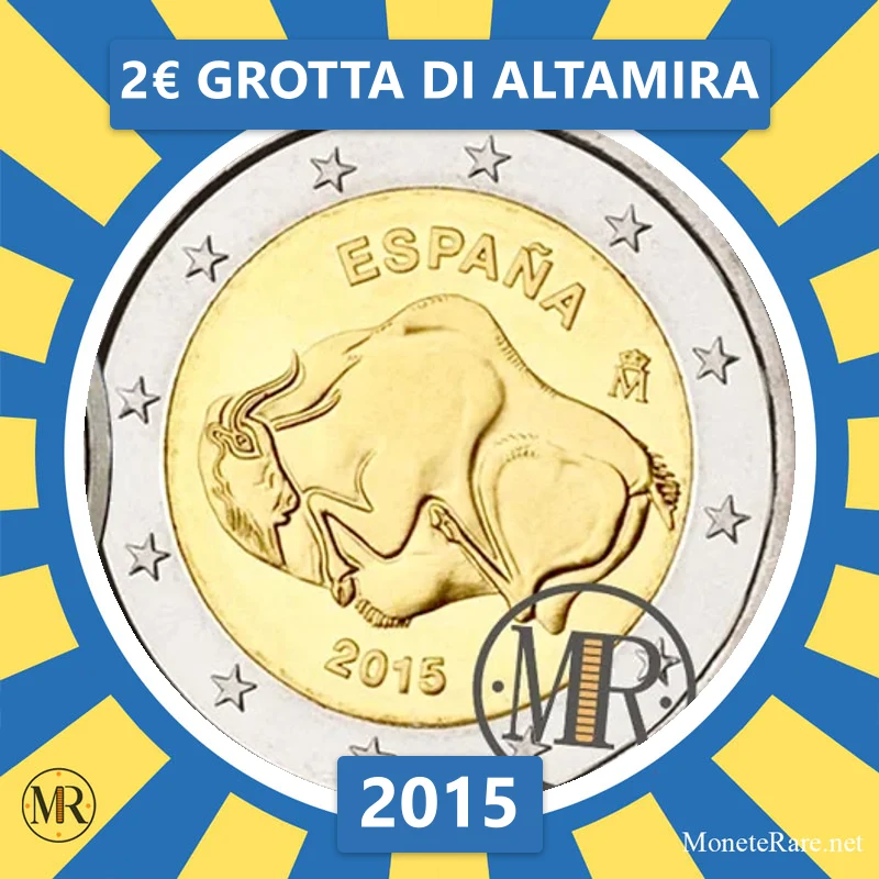 2€ Grotta di Altamira 2015 Estonia (foto moneta)