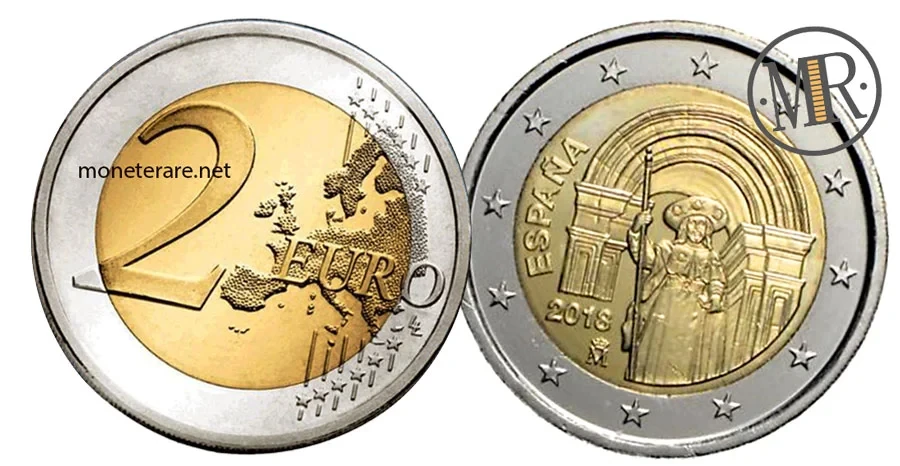 2 Euro Spagna 2018 Commemorativi Patrimonio dell
