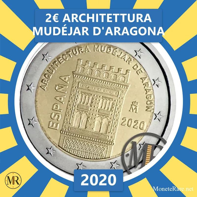 2€ Architettura mudéjar d'Aragona 2020 Estonia 2€ Architettura mudéjar d'Aragona 2020 Estonia (foto moneta)