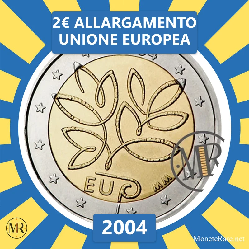 2€ Allargamento Unione Europea 2004 Finlandia (foto moneta)