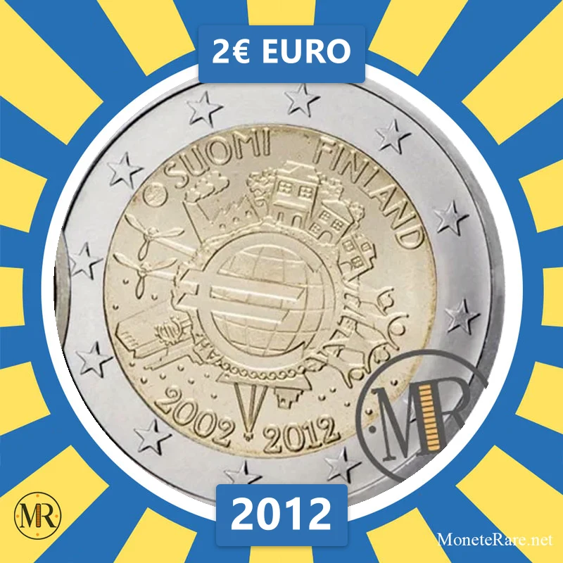 2€ EURO 2012 Finlandia (foto moneta)