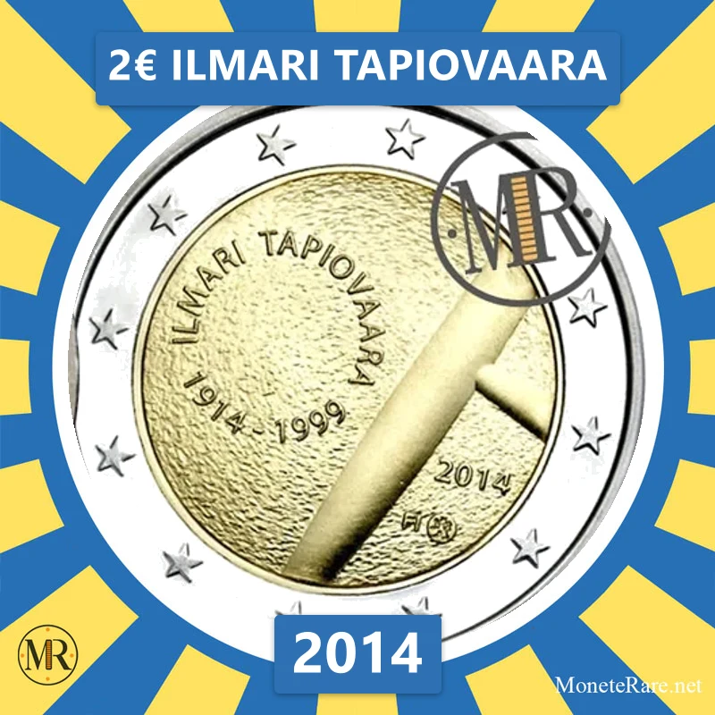 2€ Ilmari Tapiovaara 2014 Finlandia 2€ Ilmari Tapiovaara 2014 Finlandia (foto moneta)