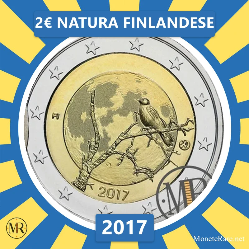 2€ Natura finlandese 2017 Finlandia (foto moneta)