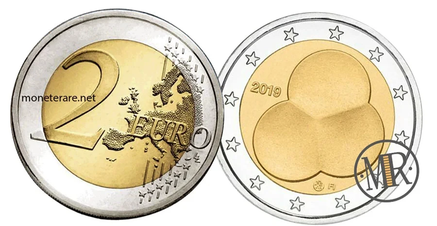 2 Euro Commemorativi Finlandia 2019 - Costituzione