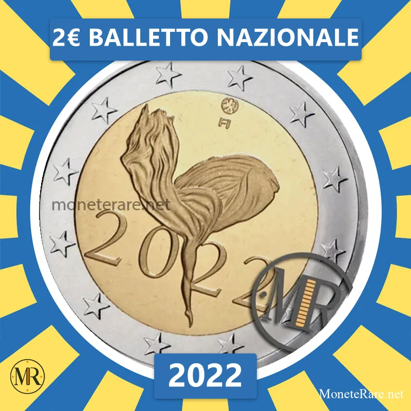 2€ Balletto Nazionale 2022 Finlandia (foto moneta)