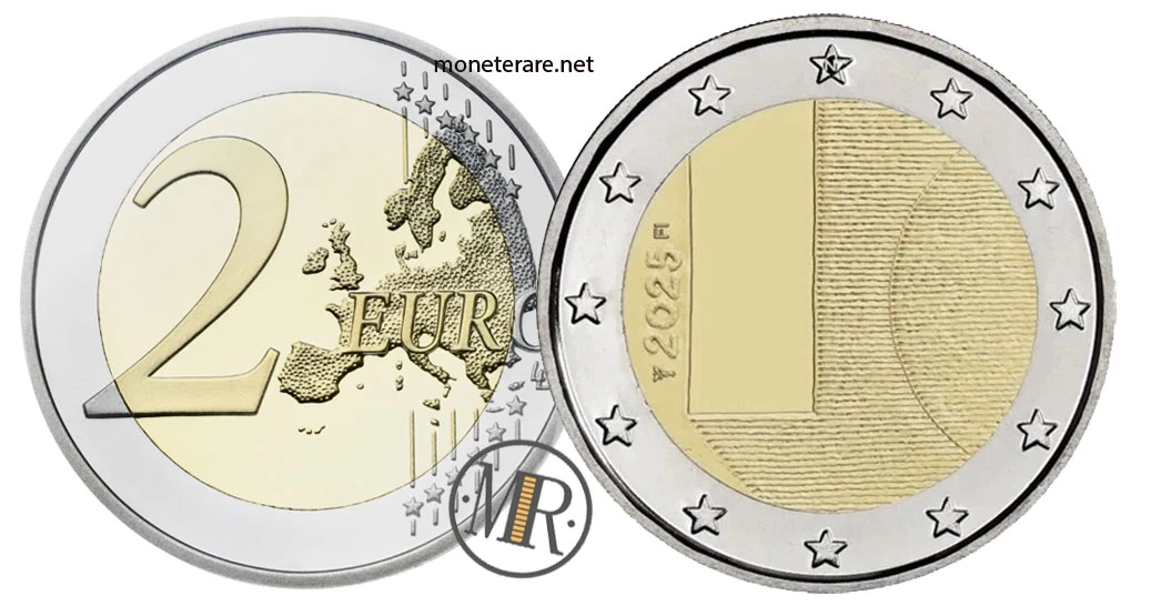 2 Euro Commemorativi Finlandia 2025 – Visite di Stato — diplomazia