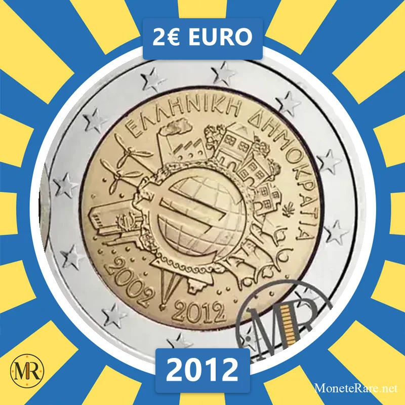 2€ EURO 2012 Grecia (foto moneta)