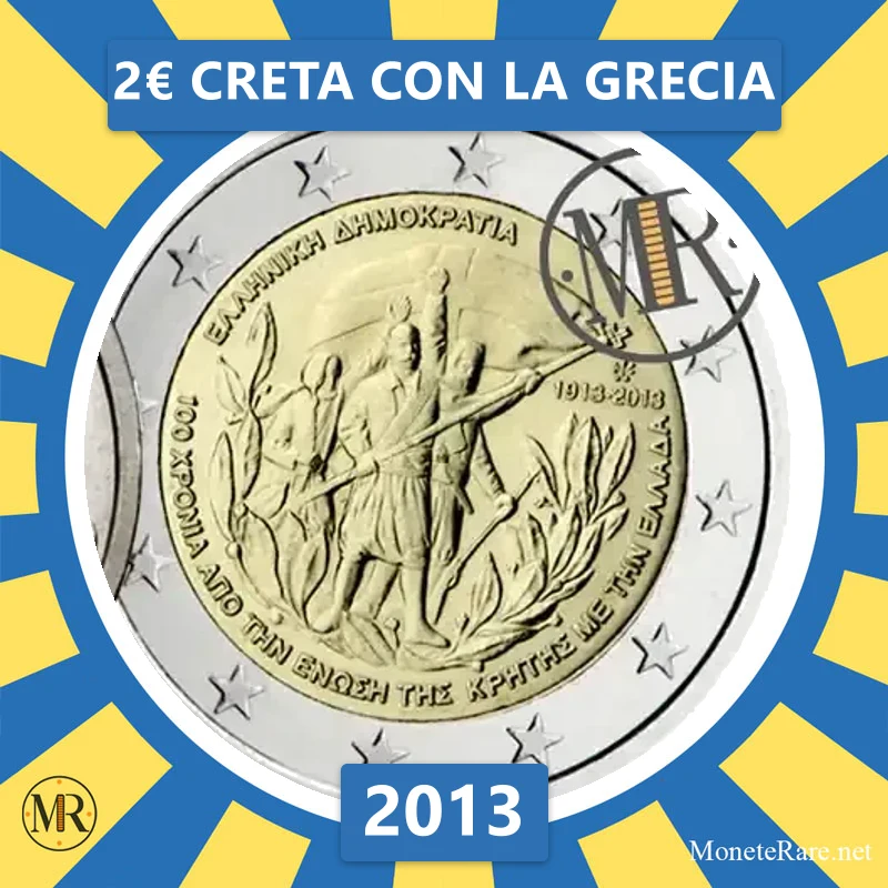 2€ Creta con la Grecia 2013 Grecia (foto moneta)