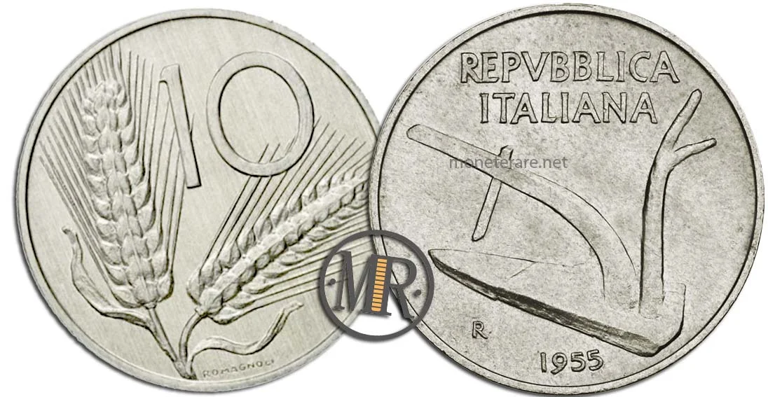 10 Lire 1955 Valore Descrizione e Rarità