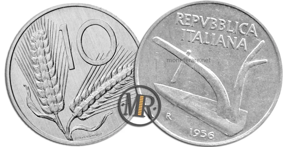 10 Lire 1956 Valore Descrizione e Rarità