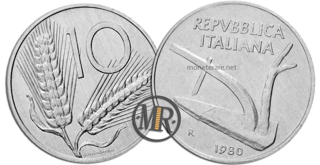 10 Lire 1980 Valore Descrizione e Rarità