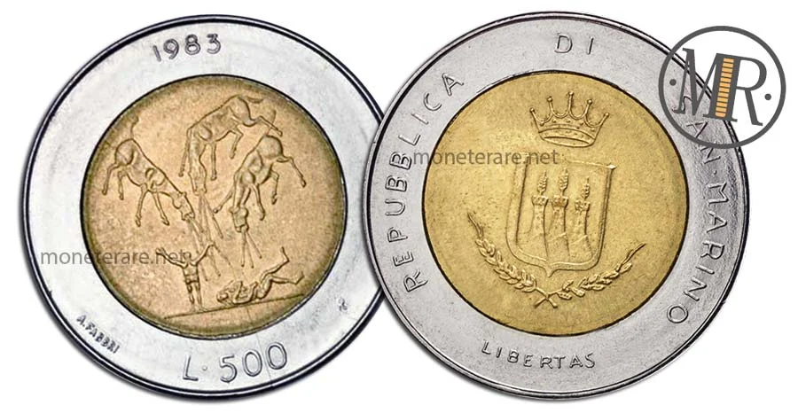 500 Lire 1983 San Marino