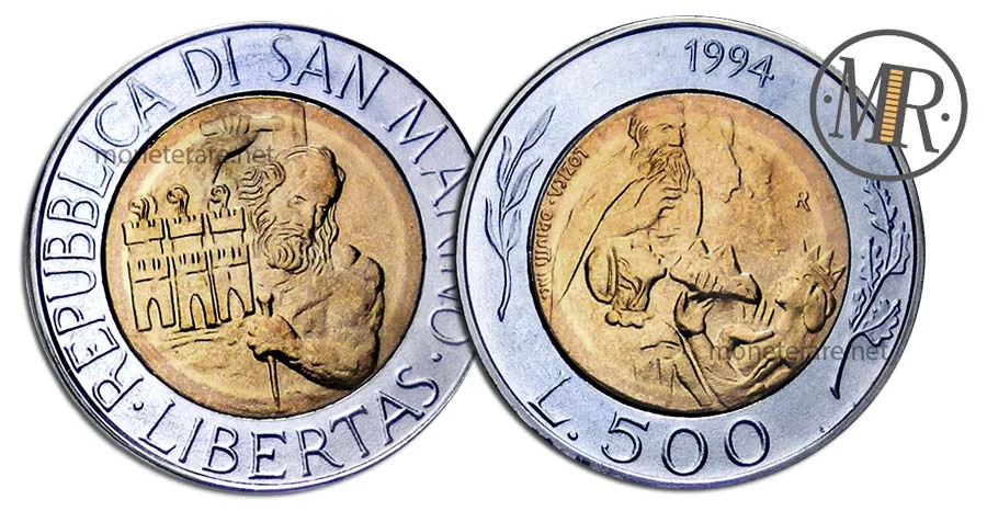 500 Lire 1994 San Marino