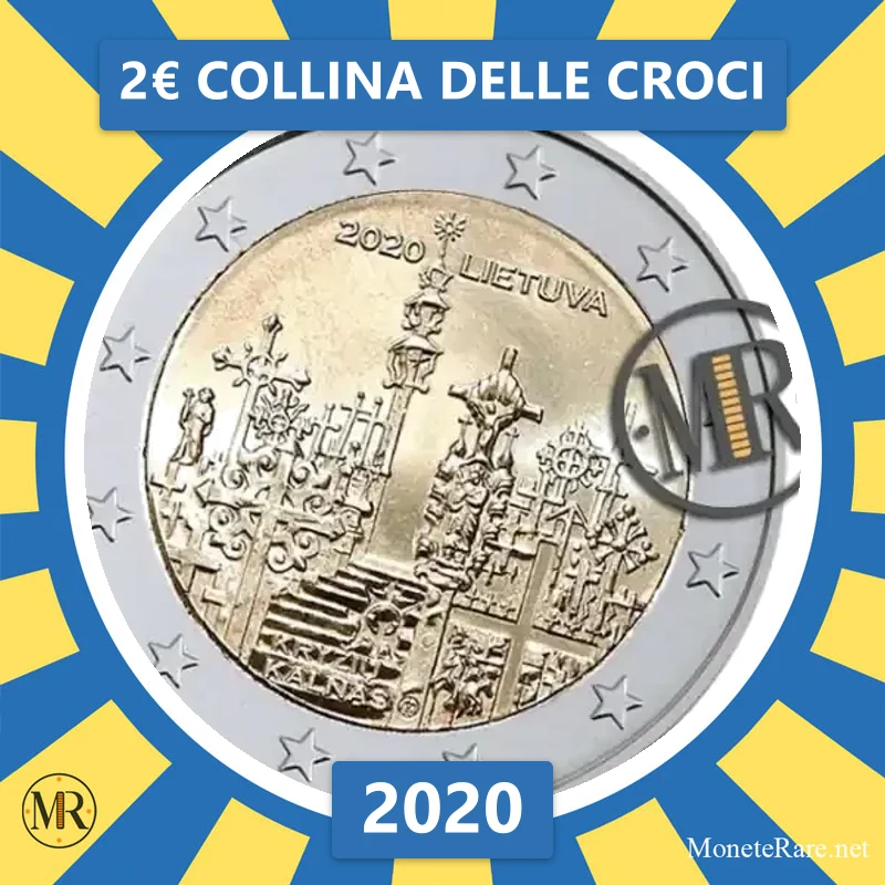 2€ Collina delle Croci 2020 Lituania (foto moneta)