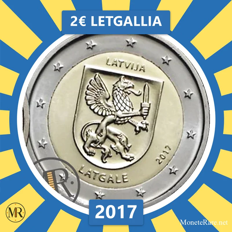 2€ Letgallia 2017 Lettonia (foto moneta)