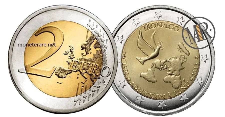 2 Euro Commemorative Monaco 2013 ONU