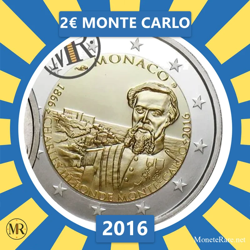 2€ Monte Carlo 2016 Estonia 2€ Monte Carlo 2016 Estonia (foto moneta)