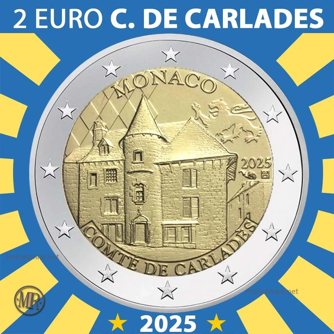 2€ Contea di Carladès 2025 Estonia 2€ Contea di Carladès 2025 Estonia (foto moneta)