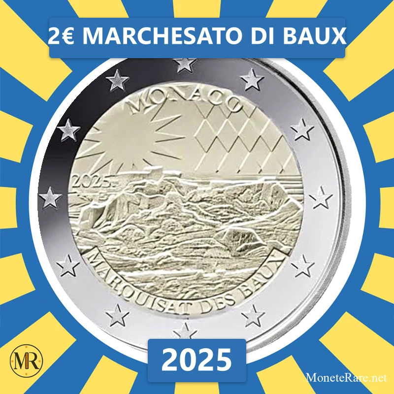 2€ Marchesato di Baux 2025 Estonia 2€ Marchesato di Baux 2025 Estonia (foto moneta)