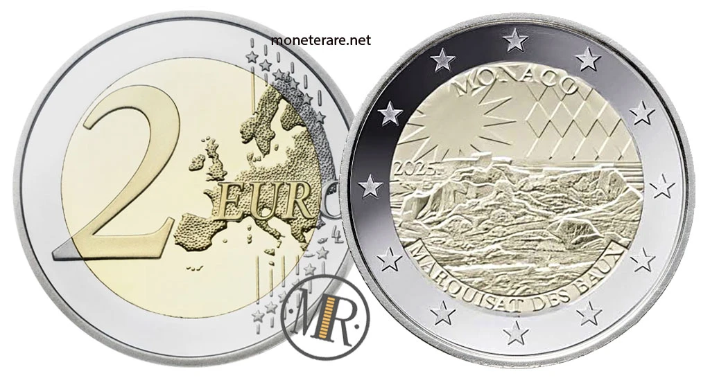 2 Euro Commemorativi Estonia 2025 – Marchesato di Baux