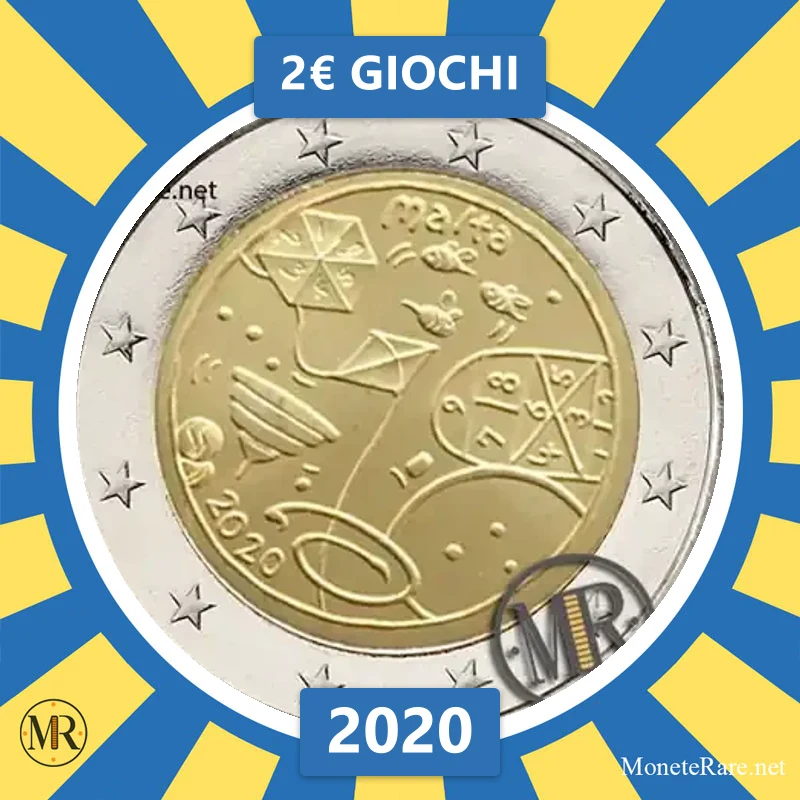 2€ Giochi 2020 Malta (foto moneta)