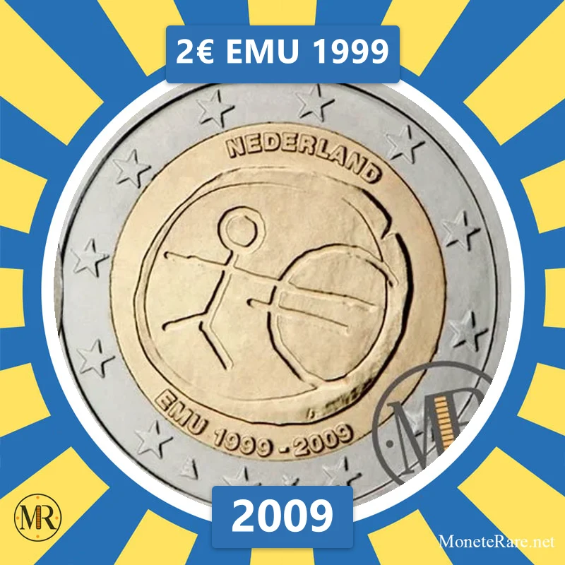 2€ EMU 1999 2009 Estonia (foto moneta)