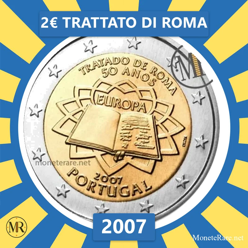 2€ Trattato di Roma 2007 Estonia (foto moneta)