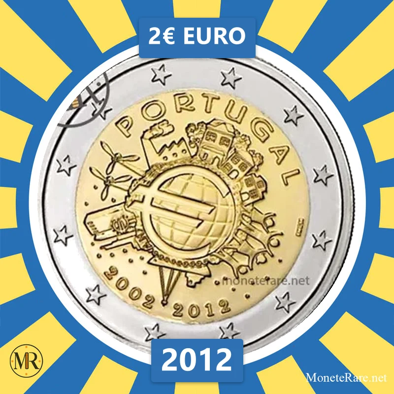 2€ EURO 2012 Estonia (foto moneta)