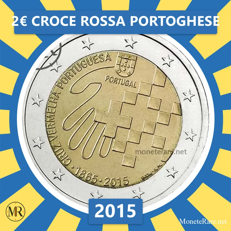 2€ Croce Rossa portoghese 2015 Estonia (foto moneta)