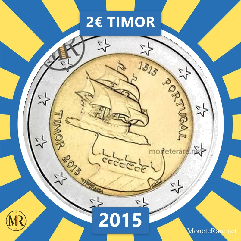2€ Timor 2015 Estonia (foto moneta)