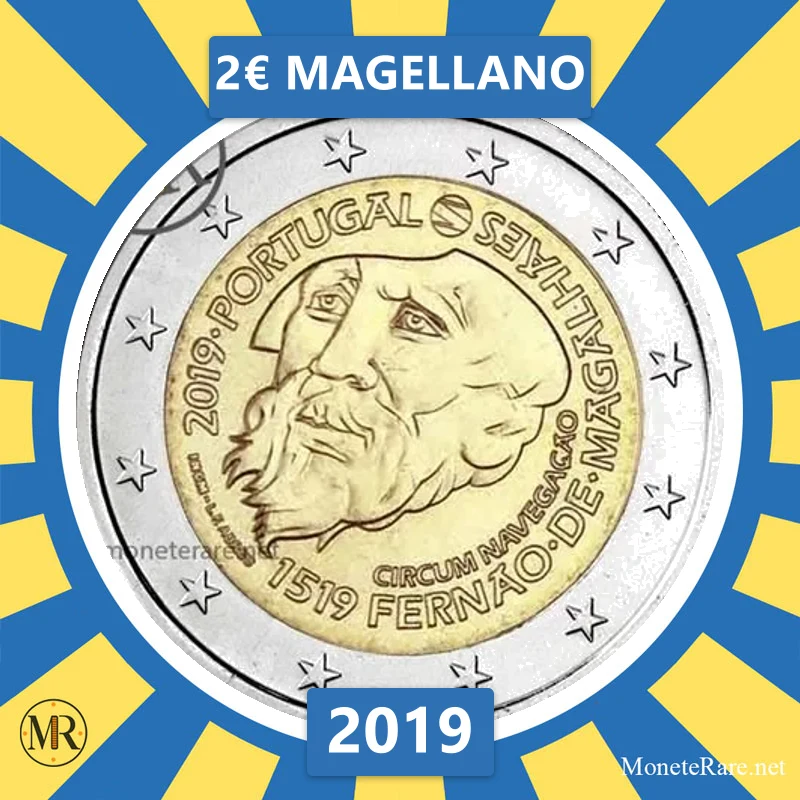 2€ Magellano 2019 Estonia 2€ Magellano 2019 Estonia (foto moneta)