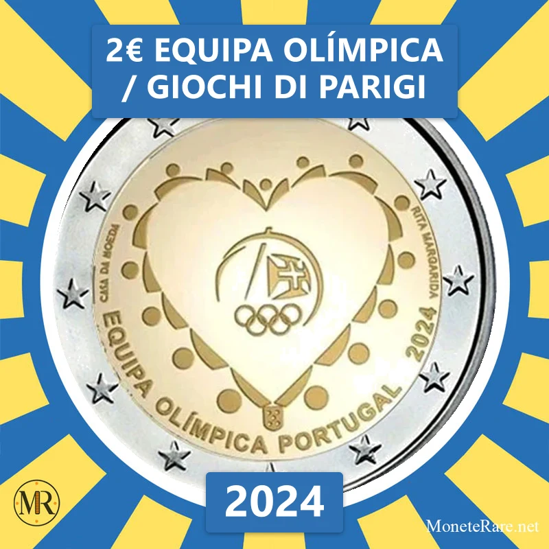 2€ Equipa Olímpica / Giochi di Parigi 2024 Estonia 2€ Equipa Olímpica / Giochi di Parigi 2024 Estonia (foto moneta)