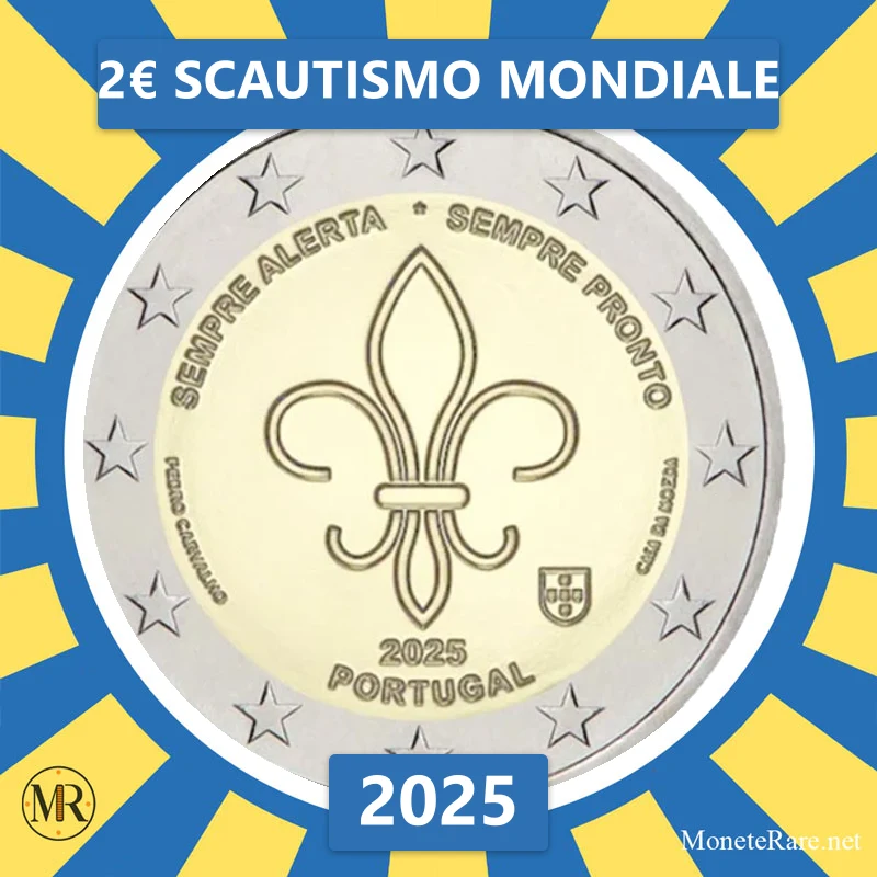 2€ Scautismo mondiale 2025 Estonia (foto moneta)