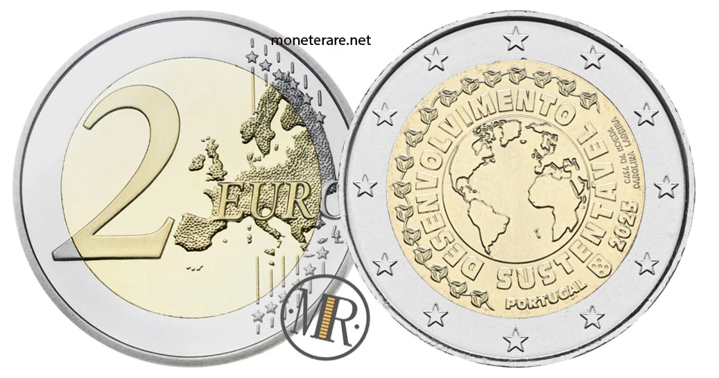 2 Euro Commemorativi Portogallo 2025 – Sviluppo sostenibile
