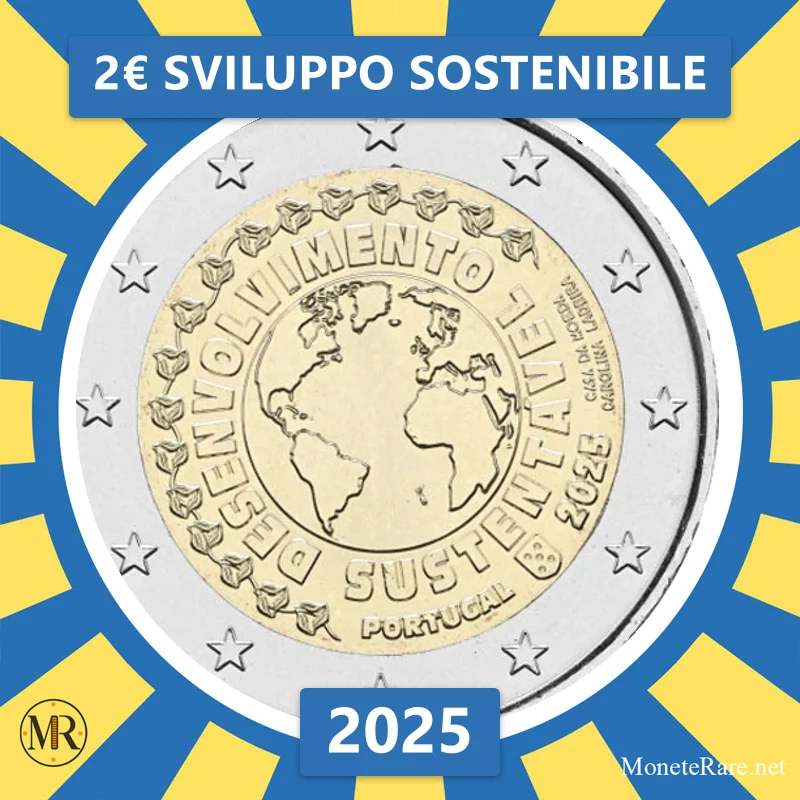 2€ Sviluppo sostenibile 2025 Estonia (foto moneta)