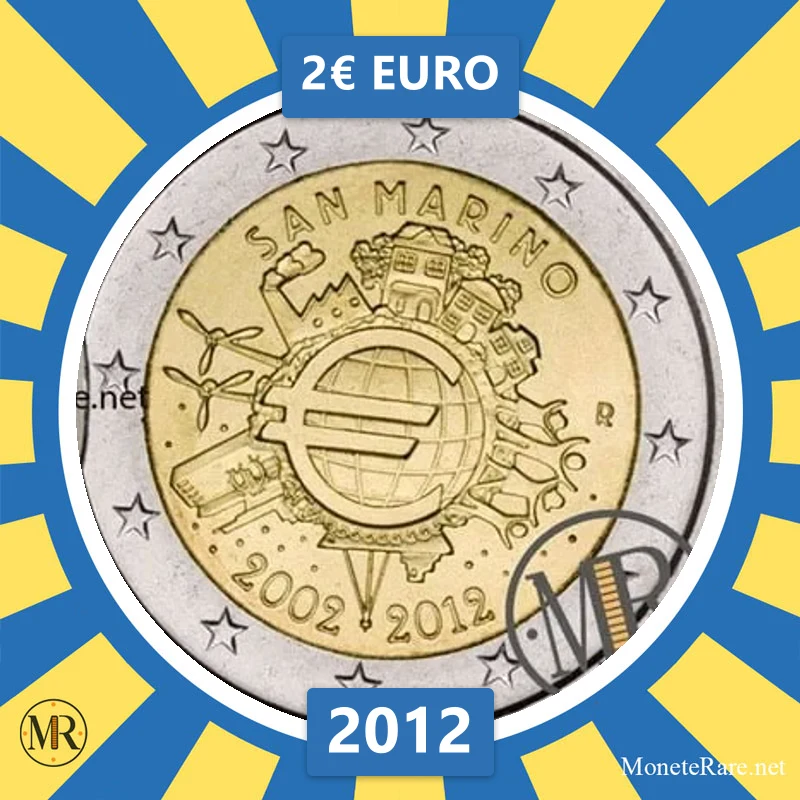 2€ EURO 2012 Estonia (foto moneta)