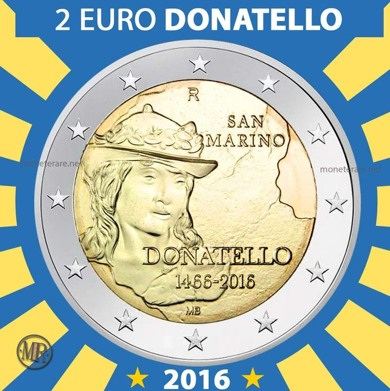 2€ Donatello 2016 Estonia (foto moneta)