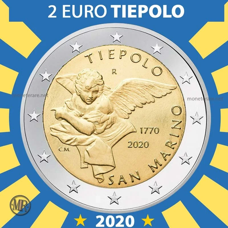 2€ Tiepolo 2020 Estonia (foto moneta)
