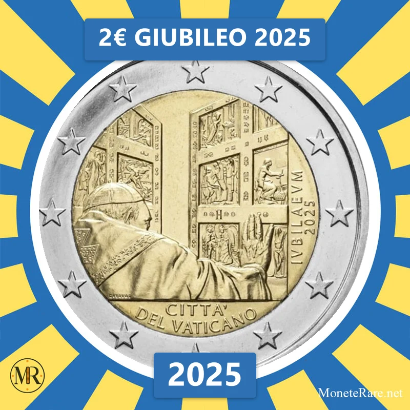 2€ Giubileo 2025 2025 Vaticano (foto moneta)